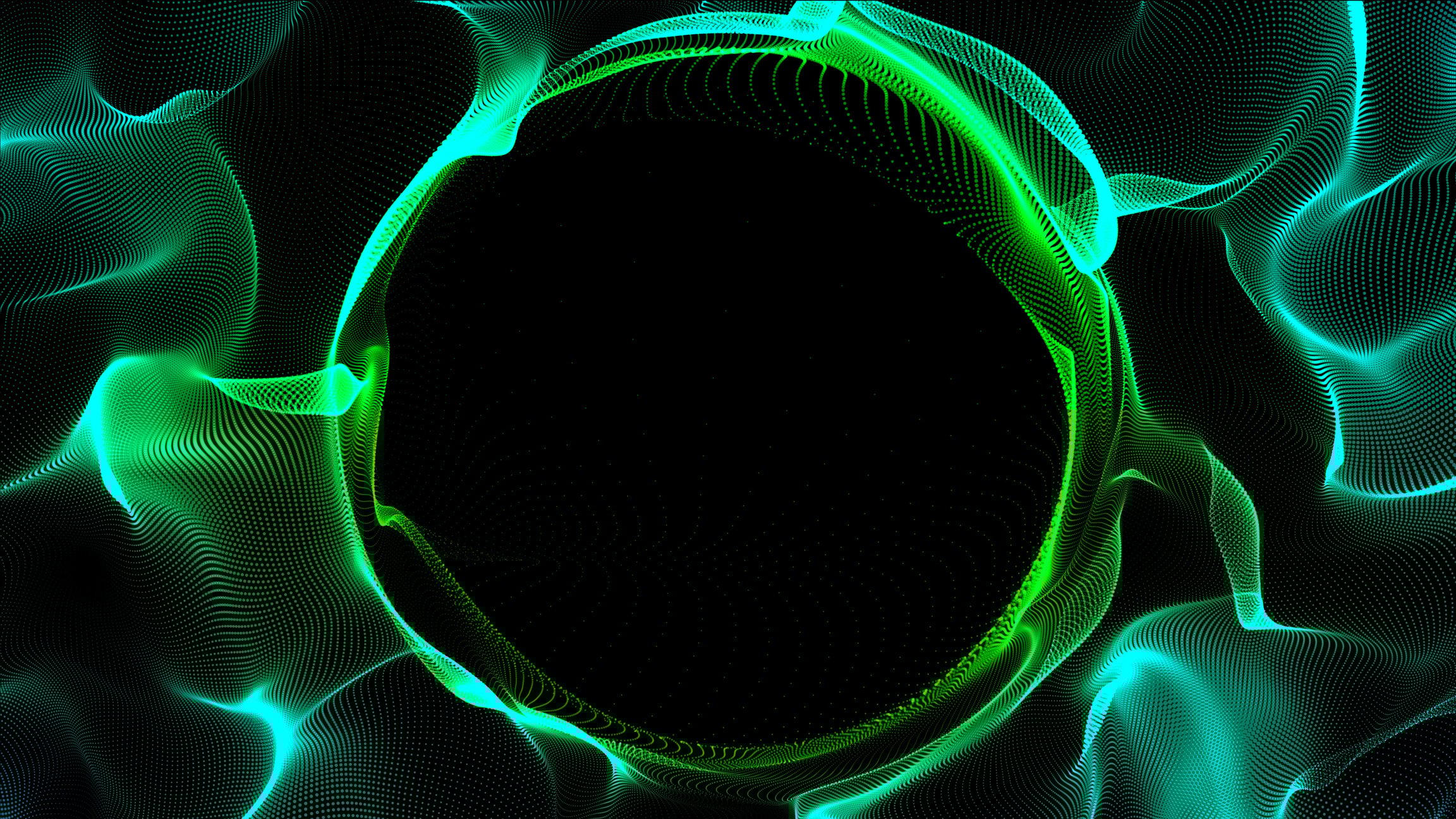 Abstract Sphare particle explosion logo reveal